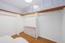Primary Bedroom Walk-in closet featuring wood-finish flooring, white walls, built-in clothing rods, integrated overhead lighting.