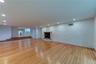 Family Room Wood burning brick fireplace