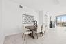 Porcelain tile flooring