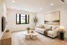 Virtually staged living room