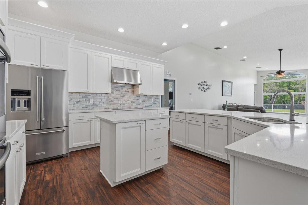 This kitchen is fantastic for entertaining