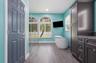 Primary Bathroom with spacious walk in closet