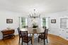 An elegant dining space ideal for both intimate dinners and larger gatherings.