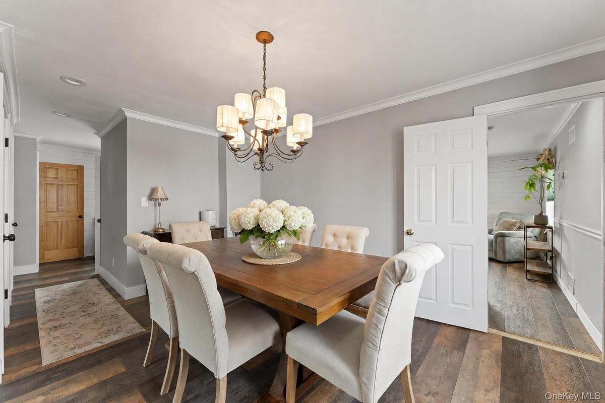 Formal Dining Room with access into the Family Room