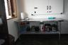 2nd Floor Kitchen with mural arch closed.