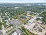 Aerial view of US Highway 92 frontage - Northeast corner