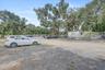 Office trailer from a distance