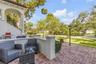 Private front courtyard