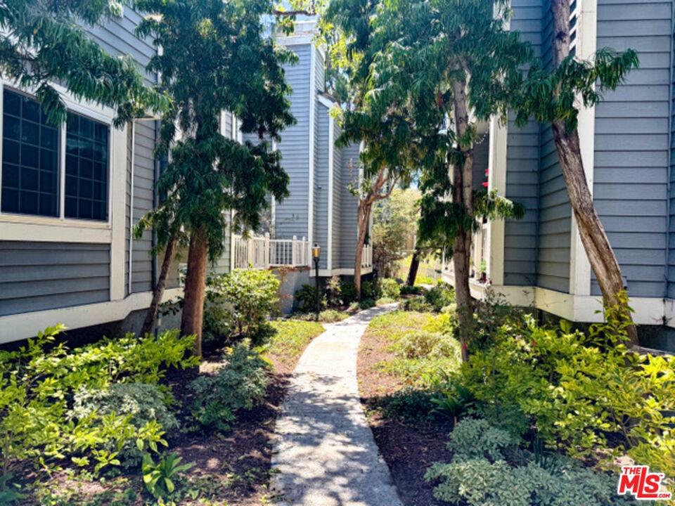 Walkway and Landscape