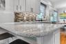 Kitchen with peninsula seating