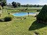 Pool overlooking the farm.  Pool has a newer liner and can be heated