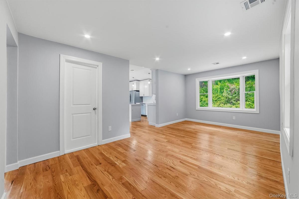 Living room with HWF's throughout