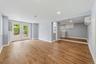 Large family room with French doors to patio, washer/dryer & full new bath