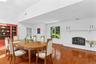 Dining Area with Fireplace