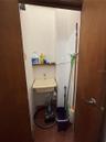 Utility sink located in 1st floor half bath/utility closet.
