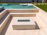Pool with spa and fire pit
