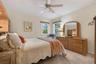 Large second bedroom includes a walk-in closet