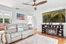 Gleaming hardwood floors