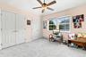 2nd floor loft with double closets and can easily be converted to 4th bedroom