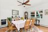 Gleaming hardwood floors, cathedral ceilings, high hats