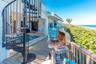 Stairs to roof sun deck