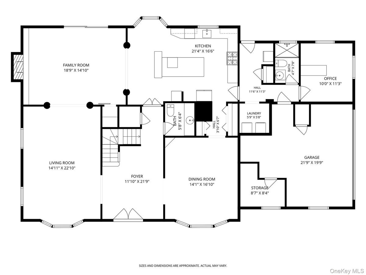 Main Level Floorplan