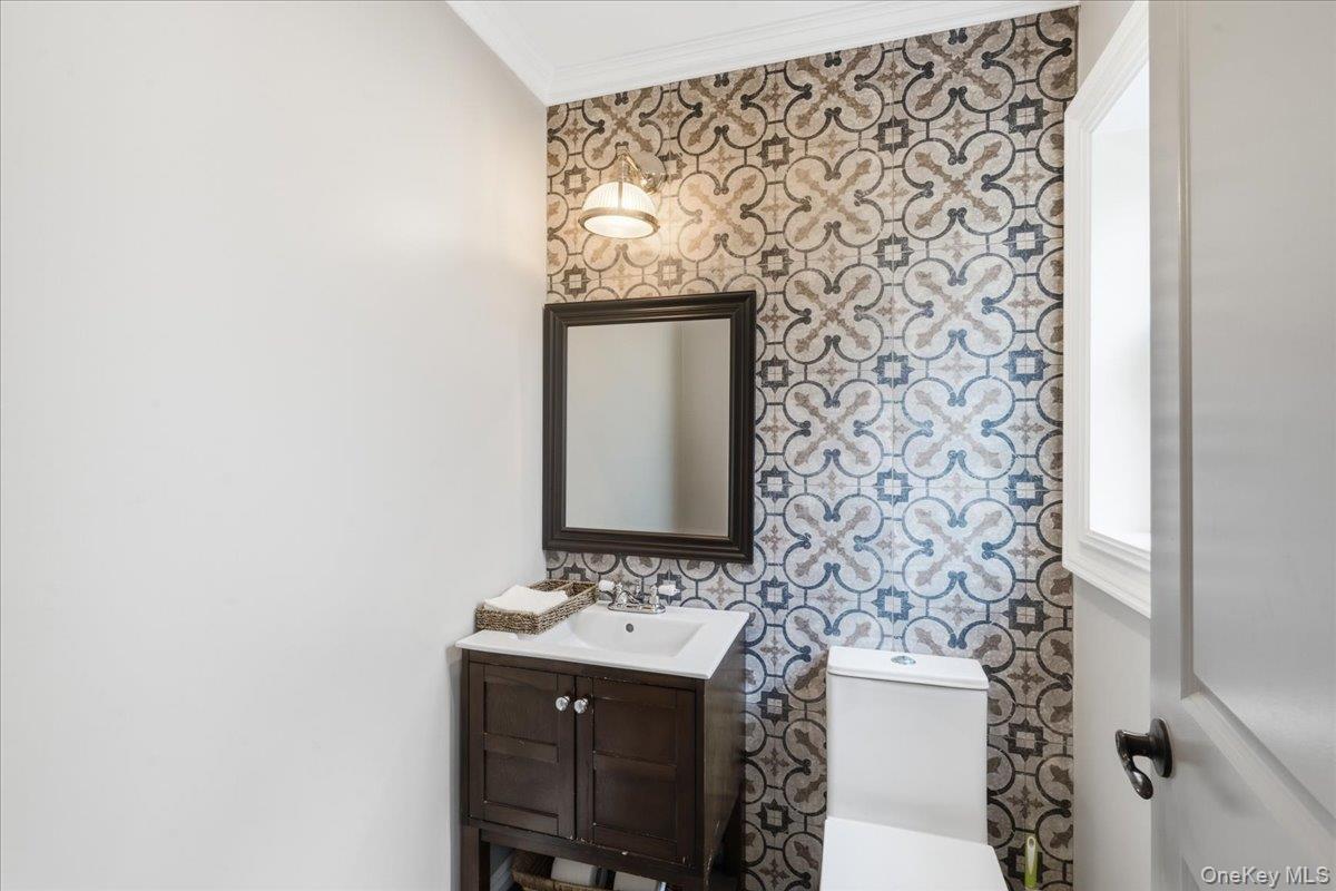 1st floor renovated powder room
