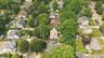 Beautiful Aerial View of 89 Poplar Street situated on a 60 x 125 lot