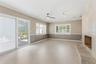 formal living room or dining room with sliders to back yard