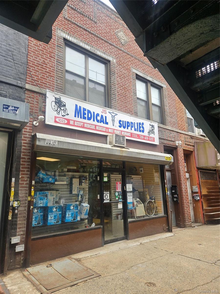 Retail space storefront
