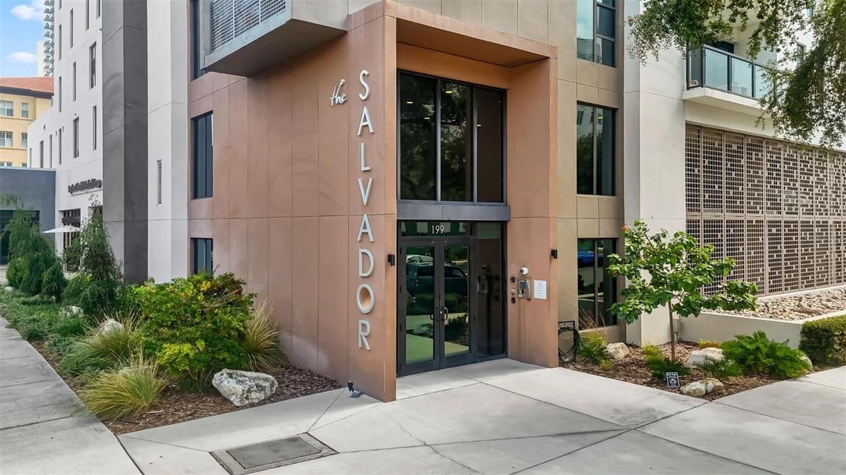 Front entrance