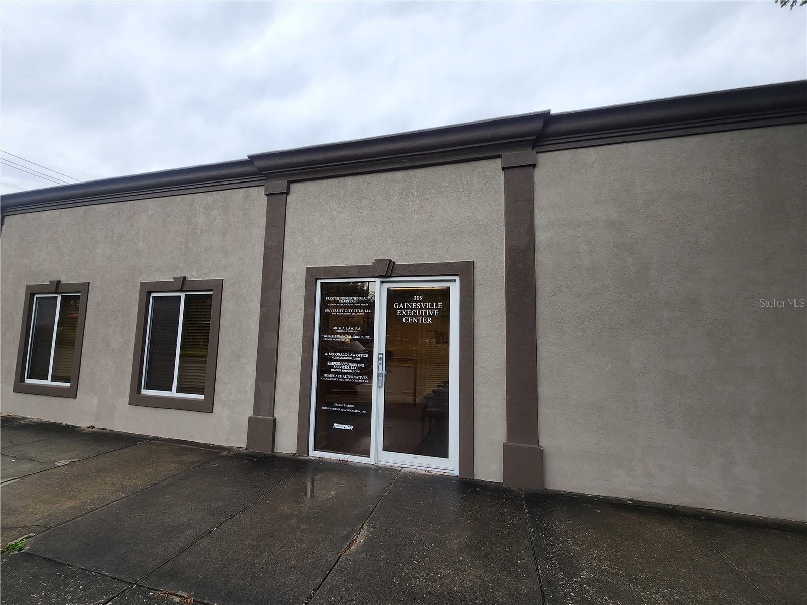 Front of Building