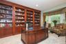 Home office w/ custom built-ins