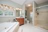 Separate shower in Master bath