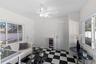 Sun Room with garage entrance straight ahead