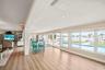 Florida room entire length.