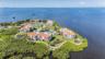 Aerial of Property.  It's located on a Peninsula Surrounded by the Gulf/St. Joseph Sound