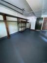 Spacious wide open private flat backyard with wooden swing and room for a pool or possibly even a pickleball court