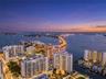 Aerial view of BAYSO in the evening