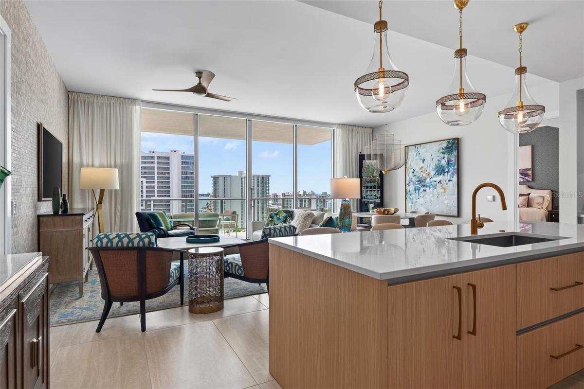 Open Concept Kitchen and Great Room