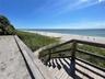 Steps facing south.  Nokomis public beach is a 3 mile walk south.