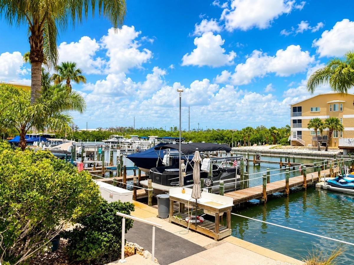 Community Marina with electric/water to docks