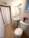 Basement bathroom