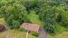 Drone view of property