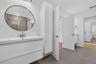 Two Seperate sink areas for Master Bath ample closet and storage space.