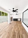 Terrace with half bathroom