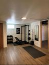 Staged basement area