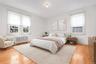 Staged primary bedroom