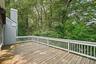 Wonderful, and private, backyard deck