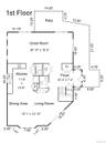 View of floor plan / room layout